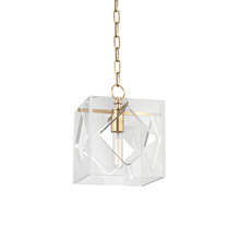 Hudson Valley 5909-AGB - 1 LIGHT PENDANT