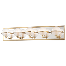 Hudson Valley 6445-AGB - 5 LIGHT BATH BRACKET