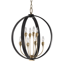 Hudson Valley 6722-AOB - 8 LIGHT CHANDELIER