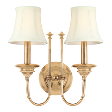 Hudson Valley 8712-AGB - 2 LIGHT WALL SCONCE