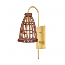 Hudson Valley BKO700-AGB - 1 LIGHT WALL SCONCE