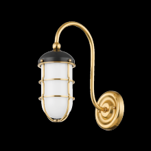 Hudson Valley MDS1500-AGB/DB - 1 Light Sconce