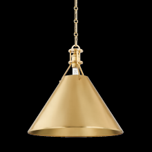 Hudson Valley MDS952-AGB - 1 Light Pendant