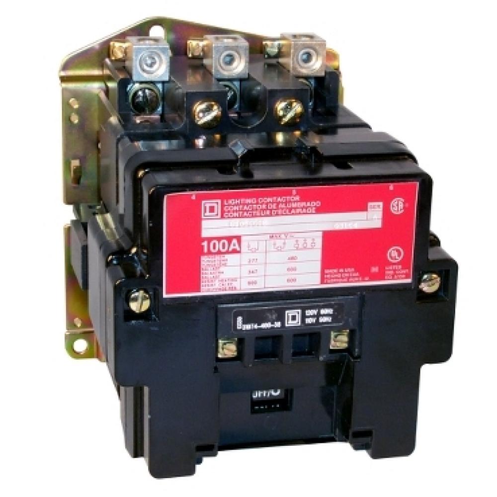 CONTACTOR LTG 110&#047;120VAC 100A 3 50&#047;60HZ