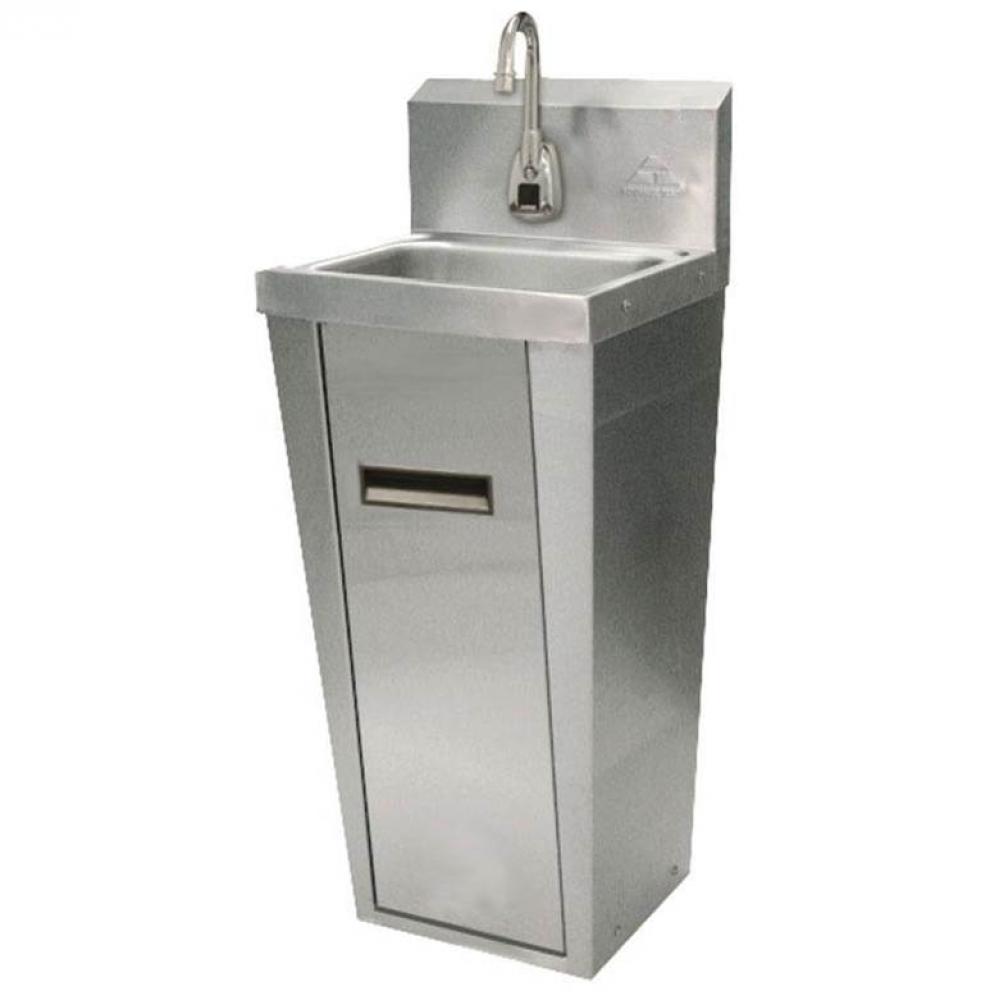 Hand Sink, pedestal mounted base