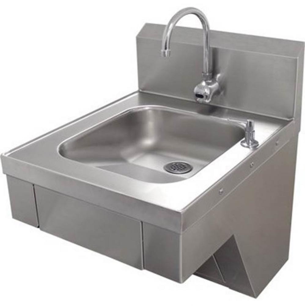 Wall Mounted With Full Skirt ADA Compliant Hand Sink
