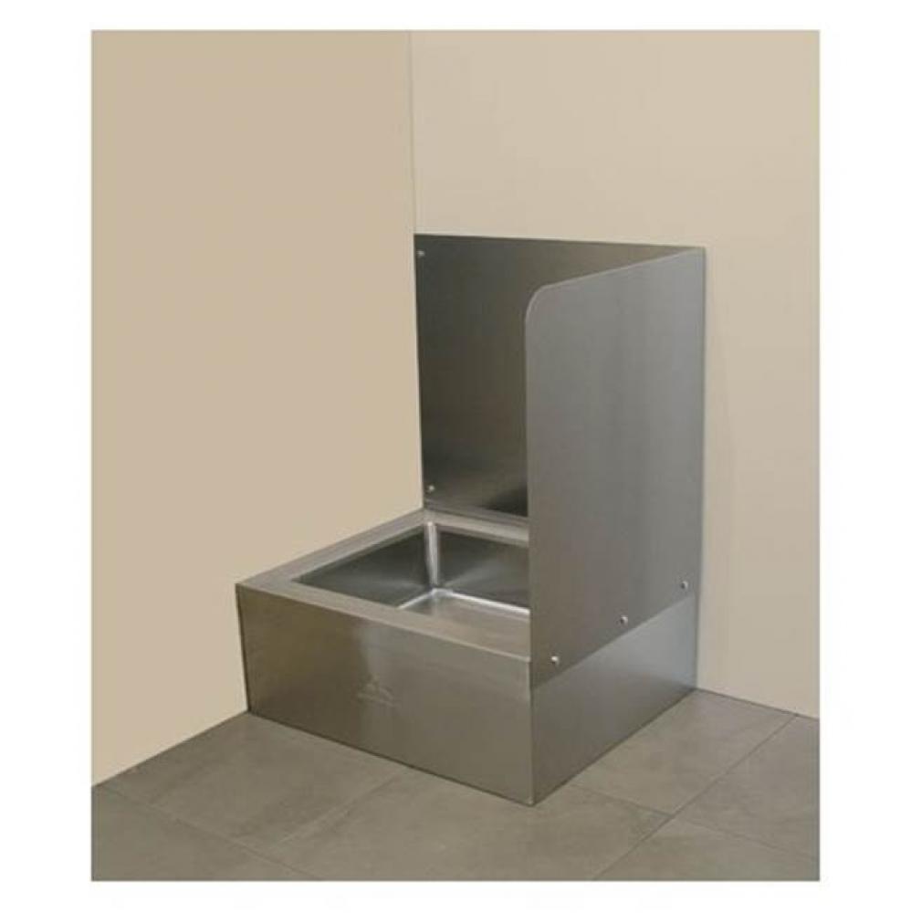 Right And Rear Splash For 9-Op-33 Mop Sink