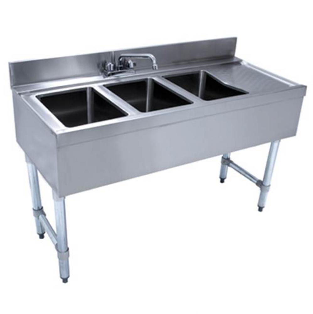 Underbar Basics Sink Unit, 3-compartment