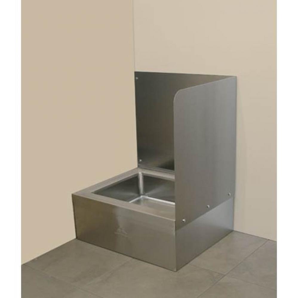 Right And Rear Splash For 9-Op-34 Mop Sink