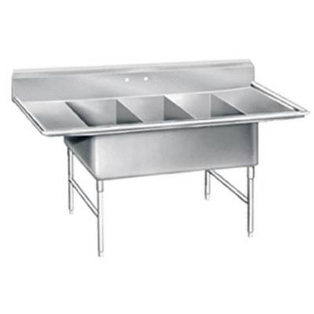 NSF 3 Compartment Sink