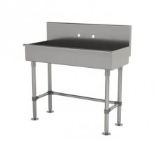 Advance Tabco 19-FM-1-ADA - Service Sink With Stainless Steel Legs And Flanged Feet