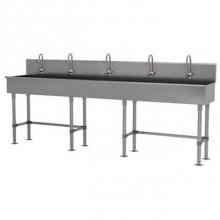 Advance Tabco 19-FM-100EF - Multiwash Hand Sink With Stainless Steel Legs And Flanged Feet
