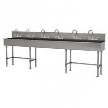 Advance Tabco 19-FM-120-F - Multiwash Hand Sink With Stainless Steel Legs And Flanged Feet