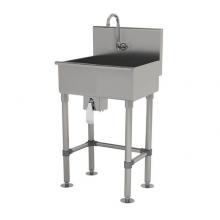 Advance Tabco 19-FM-23KV - Multiwash Hand Sink With Stainless Steel Legs And Flanged Feet