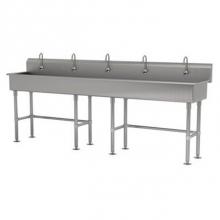 Advance Tabco FC-FM-100EF - Multiwash Hand Sink With Stainless Steel Legs And Flanged Feet