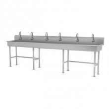 Advance Tabco FC-FM-120EFADA - Multiwash Hand Sink With Stainless Steel Legs And Flanged Feet