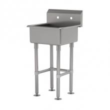 Advance Tabco FC-FM-2721 - Service Sink With Stainless Steel Legs And Flanged Feet