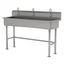 Advance Tabco FC-FM-60EF - Multiwash Hand Sink With Stainless Steel Legs And Flanged Feet
