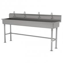 Advance Tabco FC-FM-80EFADA - Multiwash Hand Sink With Stainless Steel Legs And Flanged Feet