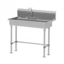Advance Tabco FS-FMD-1-ADA-F - ADA Compliant Service Sink With Rear Deck