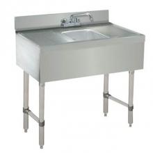 Advance Tabco CRB-31C - Underbar Basics Sink Unit, 1-compartment