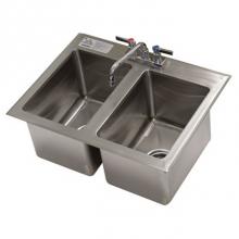 Advance Tabco DI-2-10-EC - Special Value Drop-In Sink, 2-compartment