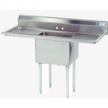 Advance Tabco FE-1-1812-18R - 18 Gauge Fabricated Sink