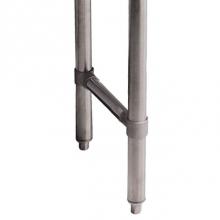 Advance Tabco SU-10A - Upgrade underbar legs to 18'' stainless steel legs