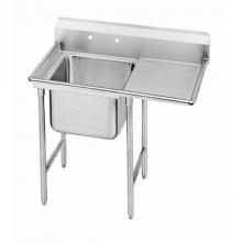 Advance Tabco T9-1-24-18R - NSF SINK 1 COMPARTMENT 16'' X 20'' 18'' RIGHT DRAINBOARD OA: 43&apos