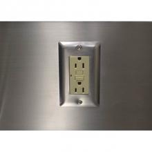 Advance Tabco TA-62A - Electric outlet in backsplash