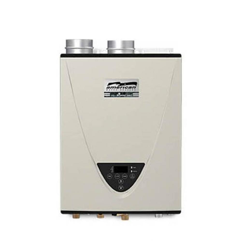 Condensing Ultra-Low NOx Indoor 199,000 BTU Natural Gas Tankless Water Heater with Recirculation P