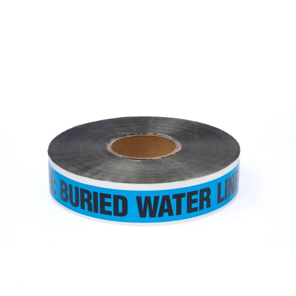 2&apos;&apos; x 1000&apos;&apos; Detectable Marking Tape - Blue - Water Line