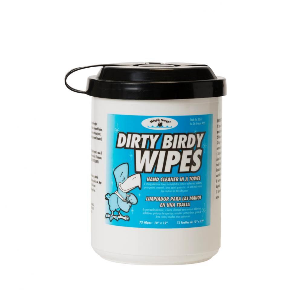 10 x 12 Dirty Birdy Wipes