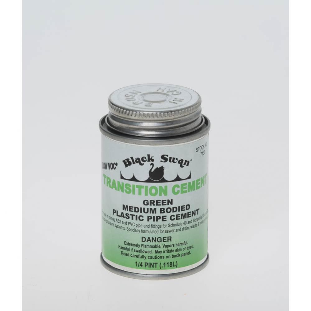 1/4 pint Transition Cement (Green) - Medium Bodied