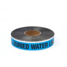 Black Swan 15250 - 2'' x 1000'' Detectable Marking Tape - Blue - Water Line