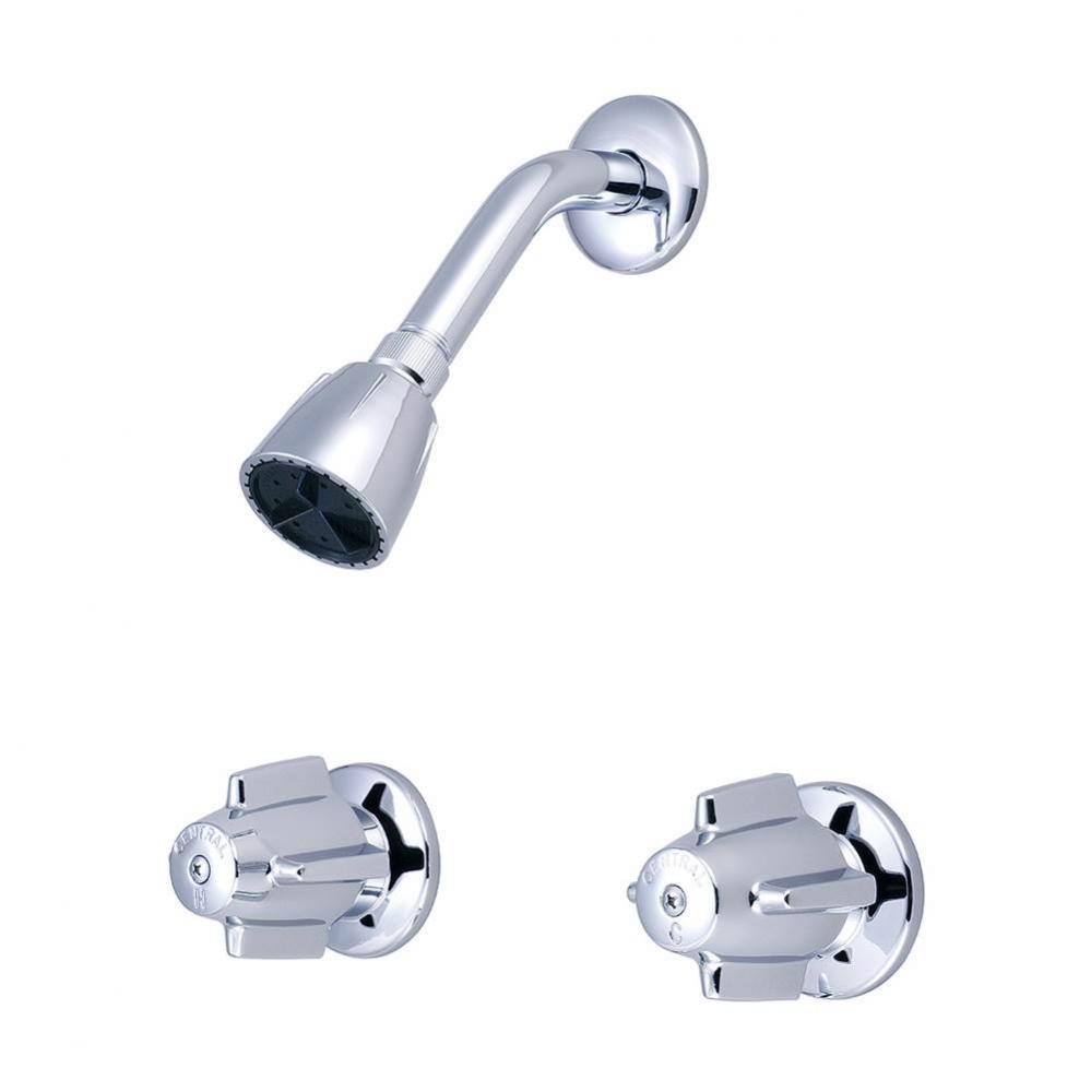 Shower-2 Canopy Hdl 1/2&apos;&apos; Direct Sweat 8&apos;&apos; Cntrs Shwr Head-Pc