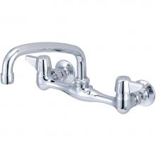 Central Brass 0047-UA1 - Kitchen-Wallmount 7-7/8'' To 8-1/8'' Two Canopy Hdls 8'' Tube Spt-Pc