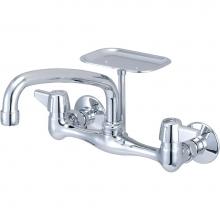 Central Brass 0048-TA1 - Kitchen-Wallmount 7-7/8'' To 8-1/8'' Two Canopy Hdls 8'' Tube Spt So