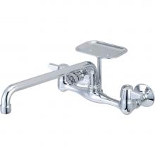 Central Brass 0048-TA3 - Kitchen-Wallmount 7-7/8'' To 8-1/8'' Two Canopy Hdls 12'' Tube Spt S