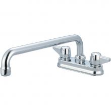 Central Brass 0094-A3 - Bar/Laundry-Shell Type 4'' Two Canopy Hdls 12'' Tube Spt-Pc