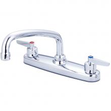 Central Brass 0148-LE1 - Kitchen-Shell Type Topmount 8'' Lvr Hdl 8'' Tube Spt-Pc