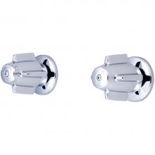 Central Brass 905 - Tub & Shower-2 Canopy Hdl 1/2'' Combo Union 8'' Cntrs-Pc