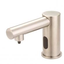 Central Brass 2099-BN - Sensor-1-Hole Deck Mount Soap Dispenser-PVD Brushed Nickel