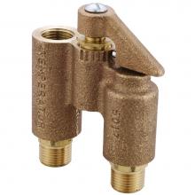 Central Brass 0555 - VALVE-ANTI-SWEAT TEMPERATOR DETENT HDL 3/8'' NPT MALE-ROUGH