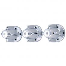 Central Brass TR-3 - Tub & Shower Replacement Trim-3 Canopy Hdl & Escutcheon Stem Assembly & Seat-Pc