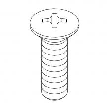 Central Brass X107-F - Oval Head Handle Screw Phillips-25/Pk
