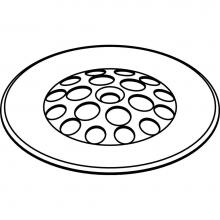 Central Brass X218-F - Bath Drain-Strainer Plate For 1665-X-2/Pk