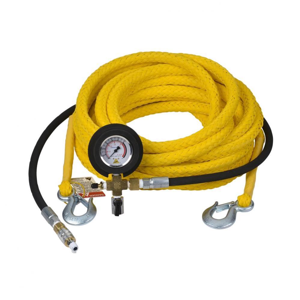 Poly-Lift Line, 50 Ft W/ Ind. Qd And Gauge
