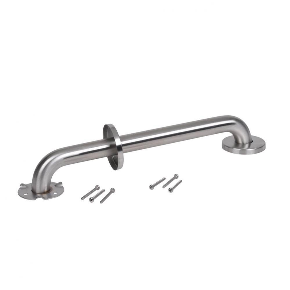 Grab Bar 1-1/4 X 16 Ss W/Concealed Flange