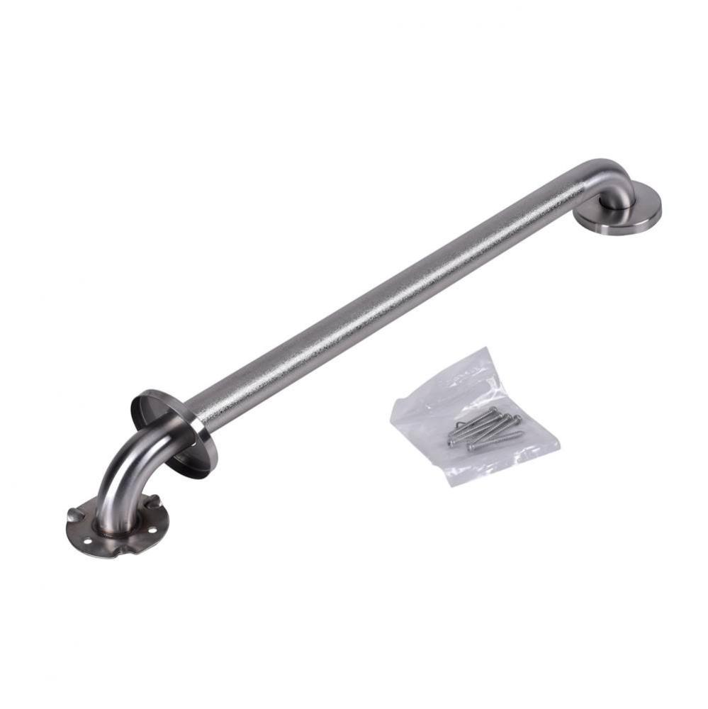 Grab Bar 1-1/4 X 24 Ss W/Concealed Flange Peened